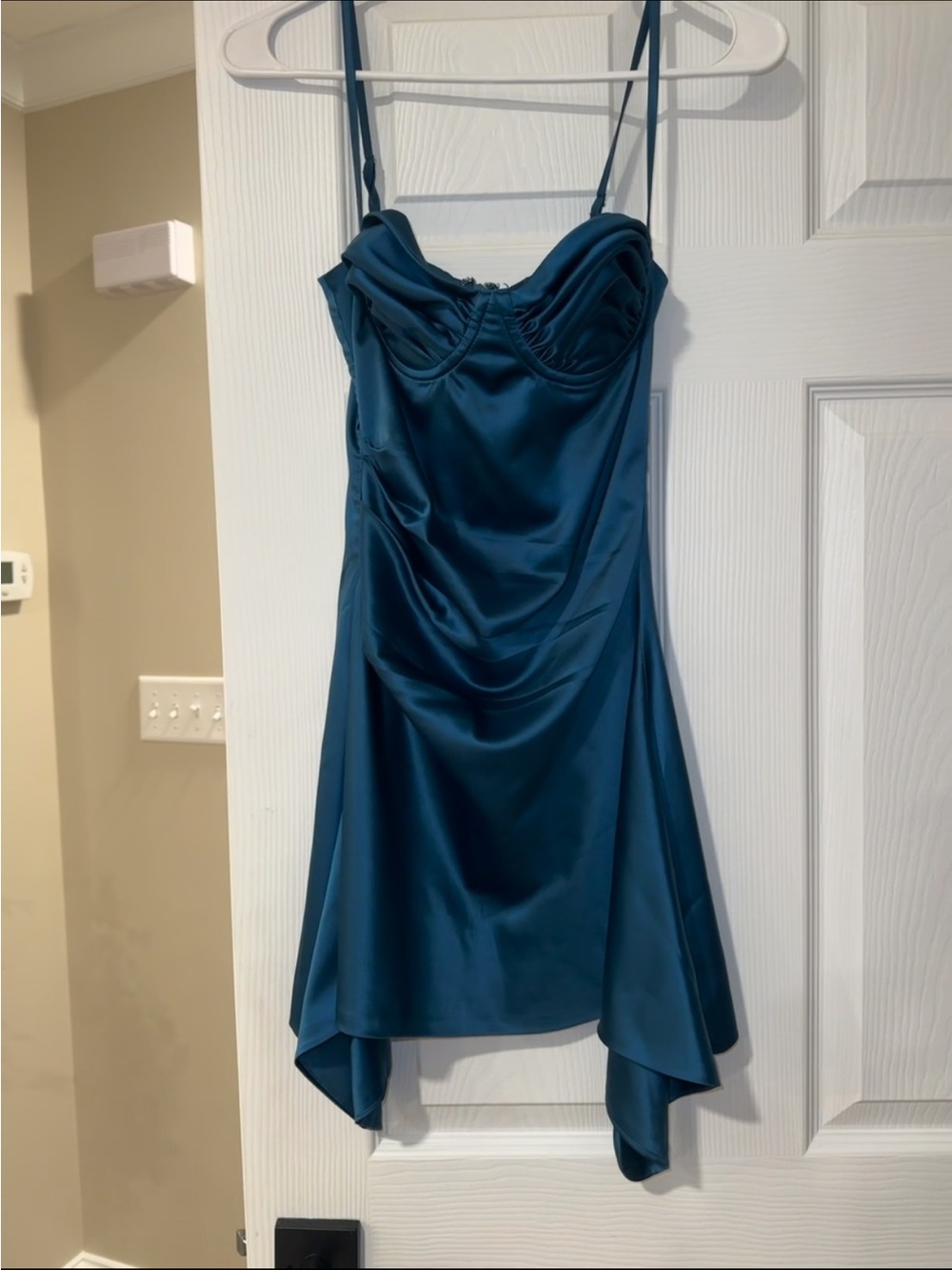 Babyboo Zahra Mini Dress in Teal - Picture 3 of 10